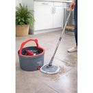 Conjunto Balde 5 Litros Mop 2 Águas Proclean Com Cabo e Refil Extra Superpro