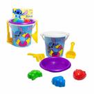 Conjunto Balde De Praia Stitch Brinquedos Rosita