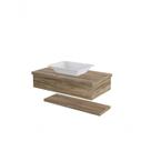 Conjunto Bancada C-cuba Messina E Prateleira Metrópole 805 Branco Chess Carvalho Conjunto Bancada C-cuba Messina E Prateleira Metrópole 805 Branco Chess Carvalho