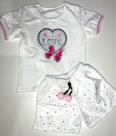 Conjunto banco shorts + blusa com poa tamanho 14