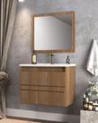 Conjunto Banheiro Royal 60 com Espelho e 1 Porta Basculante