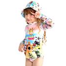 Conjunto Banho Infantil Proteção UV FPS 50+ Marujos e Sereias 127