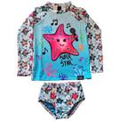 Conjunto Banho Infantil Proteção UV FPS 50+ Marujos e Sereias 129