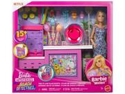 Conjunto Barbie Mistérios Praia Detetives Estação De Algodão Mattel JFV67 Conjunto Barbie Mistérios Praia Detetives Estação De Algodão Mattel JFV67