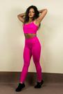 Conjunto basic calça rosa pink