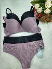 Conjunto Básico de calcinha e sutiã Poliamida Essencial Moda Íntima Tamanho GG Conjunto Básico de calcinha e sutiã Poliamida Essencial Moda Íntima Tamanho GG