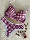 Conjunto basico estampado calc normal xadrez (tam 50) vitorie