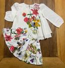 Conjunto Bata/Saia infantil 1+1 TAM. 8
