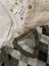 Conjunto Bebê 02 Anos Calça, Blusinha Social e Colete de Lã