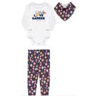 Conjunto Bebê 3 Peças Jardim Vermelho Rosa Branco Flor Kamylus Baby Conjunto Bebê 3 Peças Jardim Vermelho Rosa Branco Flor Kamylus Baby