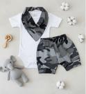 Conjunto Bebe Bandana Bodies Short