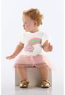 Conjunto Bebê Blusa e Saia Tule Quimby