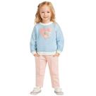 Conjunto Bebê Blusão Moletom Pelúcia Calça Legging Térmica