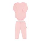 Conjunto Bebê Body Manga Longa e Calça Básica Mijão algodão Conjunto Bebê Body Manga Longa e Calça Básica Mijão algodão