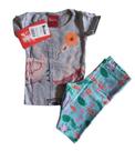 Conjunto bebê - camiseta e bermuda - roupa de bebê
