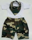 Conjunto Bebê Camuflado Bebês Meninos