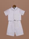 Conjunto Bebê Colete Cotton Linen