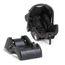 Conjunto Bebê Conforto Grid Black com Base Fixação Galzerano Conjunto Bebê Conforto Grid Black com Base Fixação Galzerano