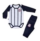 Conjunto Bebê Corinthians Body e Calça Oficial