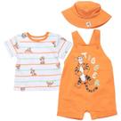 Conjunto Bebê Disney Ursinho Pooh Tigrão 3 Peças 0-3M