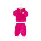 Conjunto Bebê Em fleece Tile e Sul Ref 11386 tamanho:Pcor:Rosa