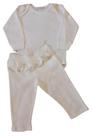 Conjunto Bebê Feminino Body ML + Calça Mini Mundo