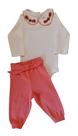 Conjunto Bebê Feminino Body ML + Calça Tile Baby Conjunto Bebê Feminino Body ML + Calça Tile Baby
