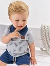 Conjunto Bebê Infantil Camisa Polo Folhas E Bermuda Azul Marinho Divertto Conjunto Bebê Infantil Camisa Polo Folhas E Bermuda Azul Marinho Divertto