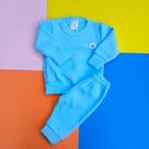 Conjunto Bebê Infantil Soft Inverno Menino Menina Roupa de frio P ao 3 Enxoval Blusa e Calça com punho