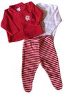 Conjunto Bebê Inverno Menina Casaco Plush Liso Calça Plush Listrado e Body Suedine Ano Zero Conjunto Bebê Inverno Menina Casaco Plush Liso Calça Plush Listrado e Body Suedine Ano Zero