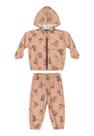 Conjunto Bebê Jaqueta Calça Dino Quimby