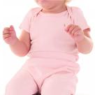 Conjunto Bebê Kiko Body MC Coelho Rosa Bebê - 03668
