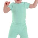 Conjunto Bebê Kiko Body MC Coelho Verde Lagoon - 03668