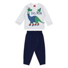 Conjunto Bebê Longo Kyly Blusa Moletom Manga Longa e Calça Moletom Estampado Menino Conjunto Bebê Longo Kyly Blusa Moletom Manga Longa e Calça Moletom Estampado Menino