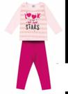 Conjunto Bebê Look Rovitex Kids M Vermelho