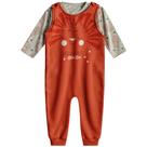 Conjunto bebê Macacão + Camisa ML - Leãozinho Conjunto bebê Macacão + Camisa ML - Leãozinho