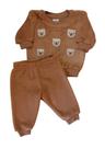 Conjunto Bebê Masculino Blusão ML + Calça Tile Baby