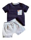 Conjunto Bebê Masculino Camiseta MC + Bermuda Alakazoo Conjunto Bebê Masculino Camiseta MC + Bermuda Alakazoo