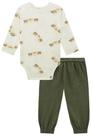 Conjunto Bebê Masculino Meia Estação Confort Body Manga Longa Calça Confort Luc.Boo 80702