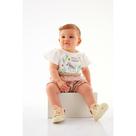 Conjunto Bebê Menina Blusa e Short - Up Baby Conjunto Bebê Menina Blusa e Short - Up Baby