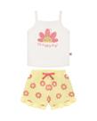 Conjunto Bebê Menina Blusa Regata/Short Moletinho Somnii Conjunto Bebê Menina Blusa Regata/Short Moletinho Somnii