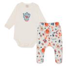 Conjunto Bebê Menina Body/Mijão Piquinique Mini &amp Co