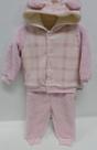 Conjunto Bebê Menina C/ Jaqueta Dupla Inverno Paraiso 14659