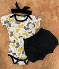 Conjunto bebê menina coração Conjunto bebê menina coração