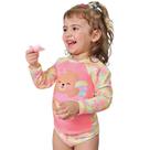 Conjunto Bebê Menina Kukiê Blusa e Calcinha Proteção UV50+ Tamanho:MCor:Igual da foto