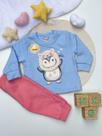 Conjunto Bebê Menina Pinguim Brandili