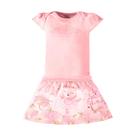 Conjunto bebê menina princesa rosa glinny Conjunto bebê menina princesa rosa glinny