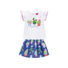 Conjunto bebê menina verão Kyly ref 110205