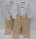 Conjunto Bebê Menino Camisa Longa Calça Sarja Paraiso 14665 Conjunto Bebê Menino Camisa Longa Calça Sarja Paraiso 14665