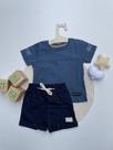 Conjunto Bebê Menino Camiseta e Bermuda Go Play Colorittá Cor:AzulTamanho:M Conjunto Bebê Menino Camiseta e Bermuda Go Play Colorittá Cor:AzulTamanho:M